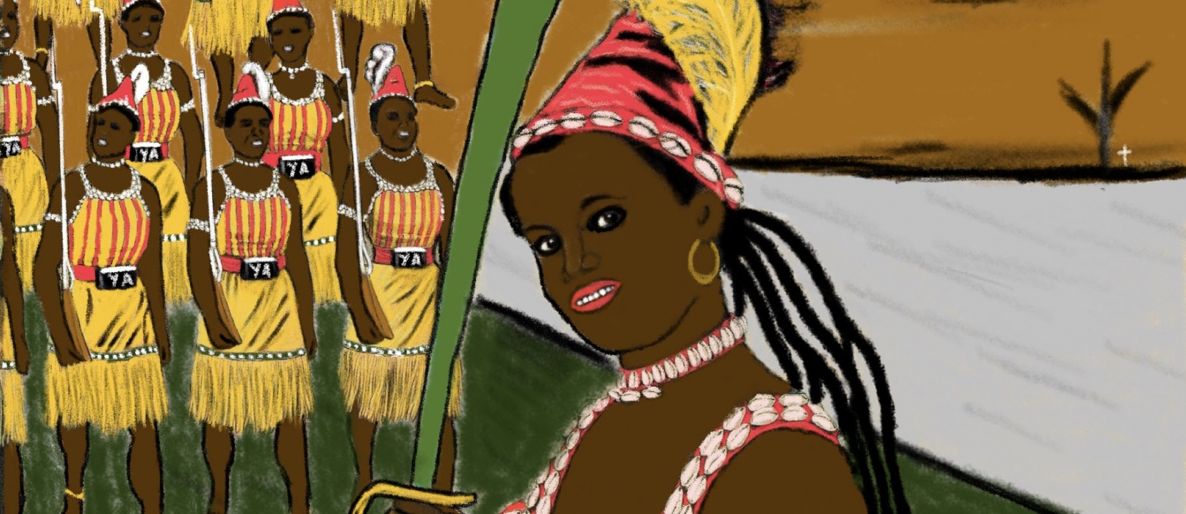 Audities voor The Golden Stool, or the story of Nana Yaa Asantewaa