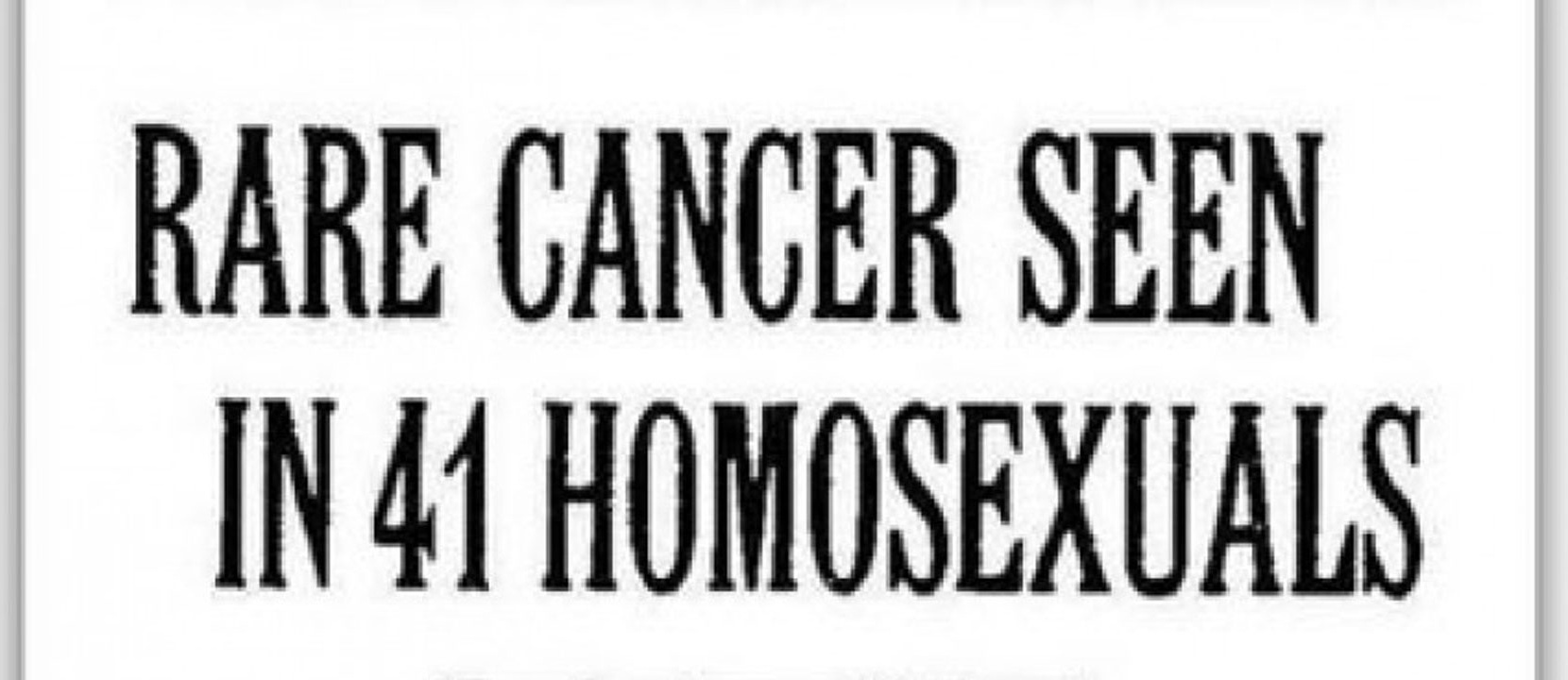 Nieuwe ziekte teistert Amerikaanse homofielen